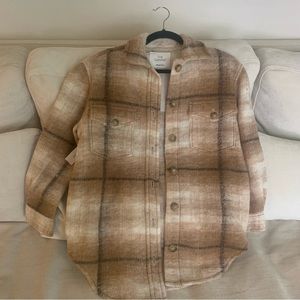 The Ganna Shirt Jacket Wilfred Aritzia XS Extra Small NEW WITH TAGS NWT